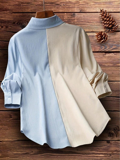 Burning Bones 2 TON LONG Full SLEEVE WESTERN TOP Shirt