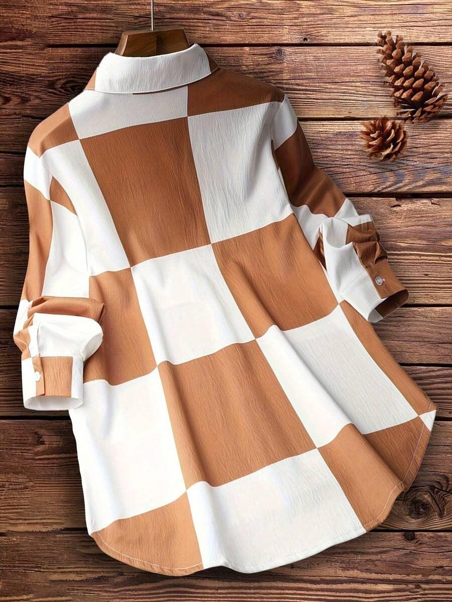 Burning Bones 2 TON LONG FULL SLEEVE WESTERN TOP SHIRT