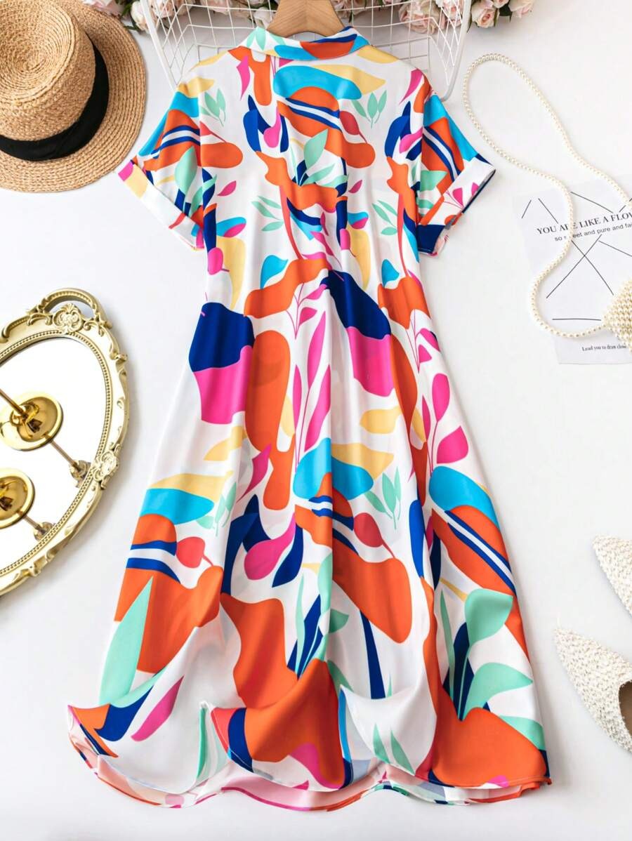 Burning Bones PRINTED TANK MIDI DRESS