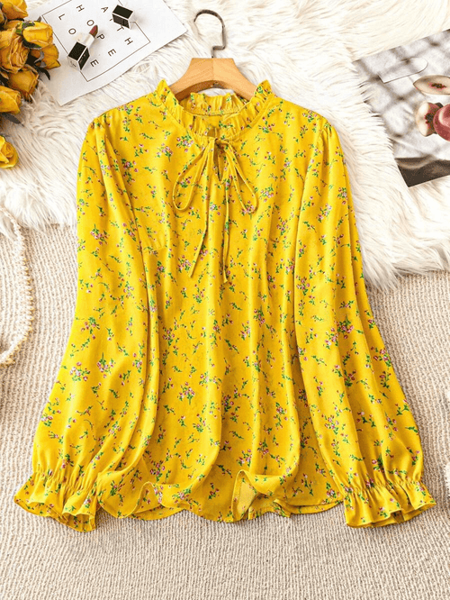 Burning Bones Women's Rayon Regular Fit Top | Western Shirt for Women Stylish Latest | Office Wear Crop Top Blouse
