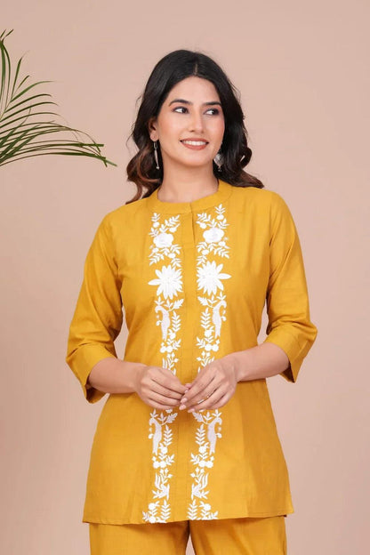 Burning Bones Women's Party Wear Cord Set Dress | coordinate outfits | two piece dress set formal | two piece short set