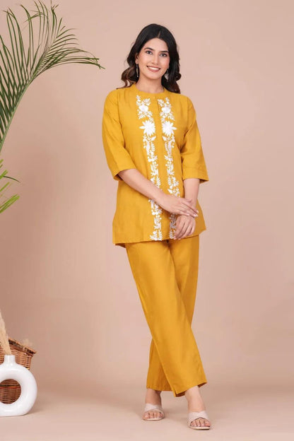 Burning Bones Women's Party Wear Cord Set Dress | coordinate outfits | two piece dress set formal | two piece short set